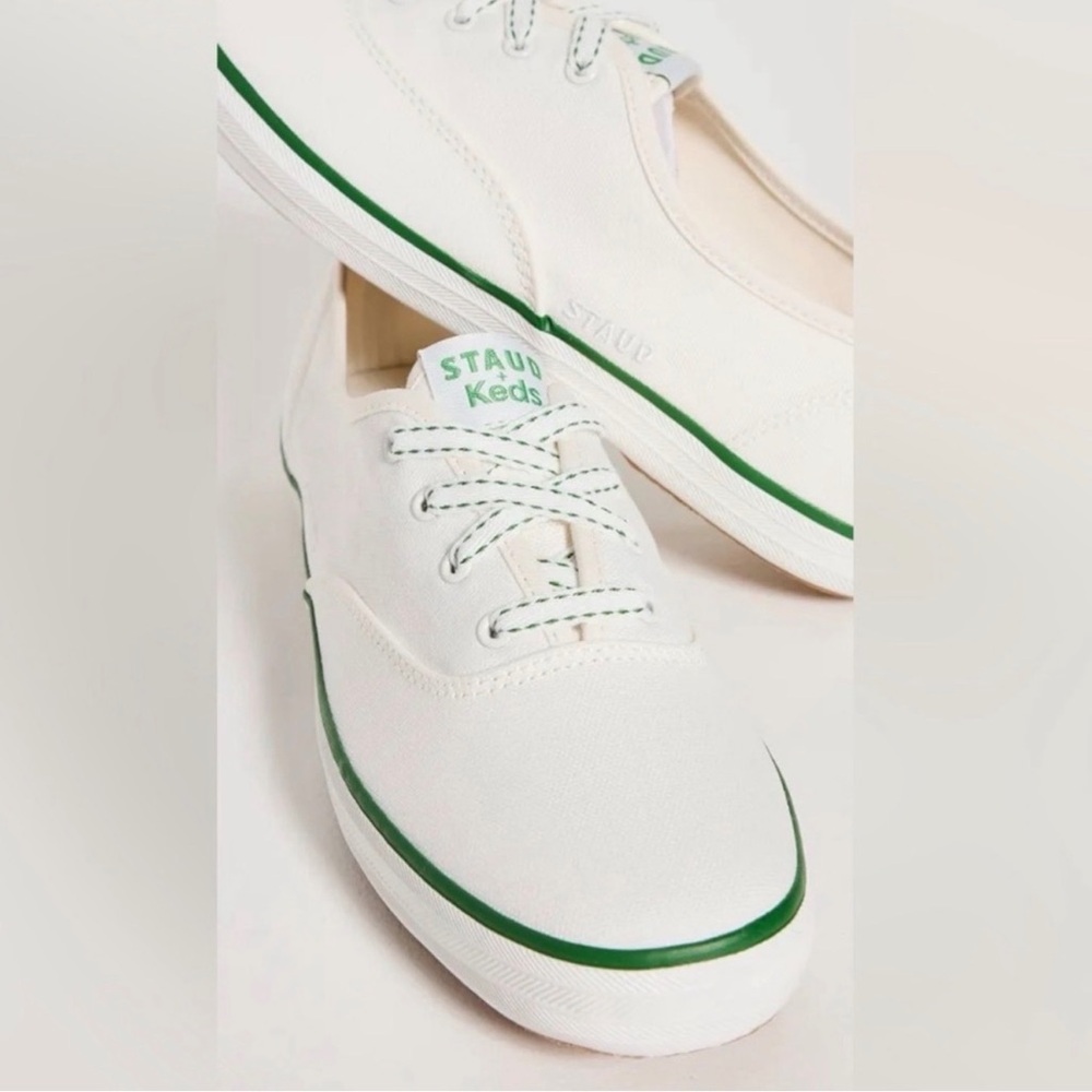 Staud + Keds white sneaker - Picture 2 of 6